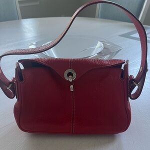 Kate Spade Red Leather Shoulder Bag